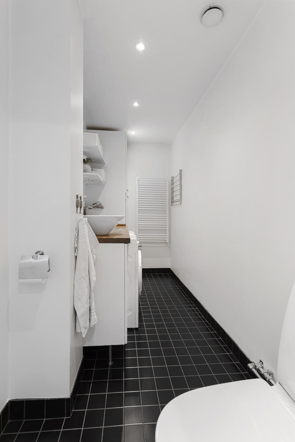 Wc med tvättstuga