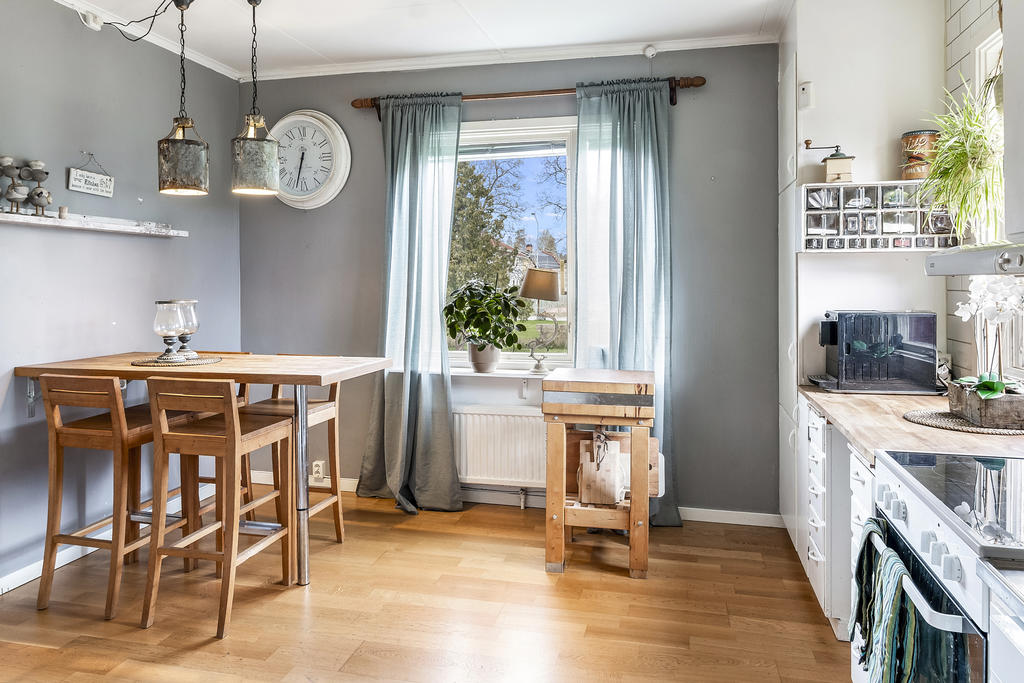 Kök med matplats