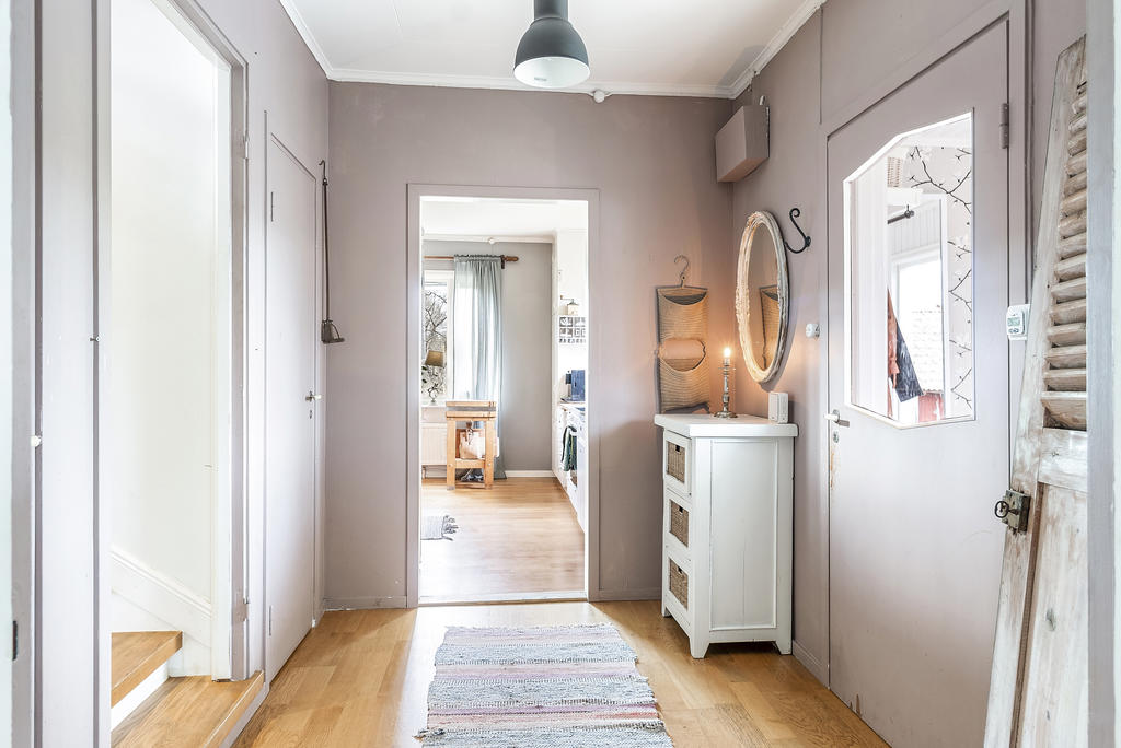 Hall mot kök