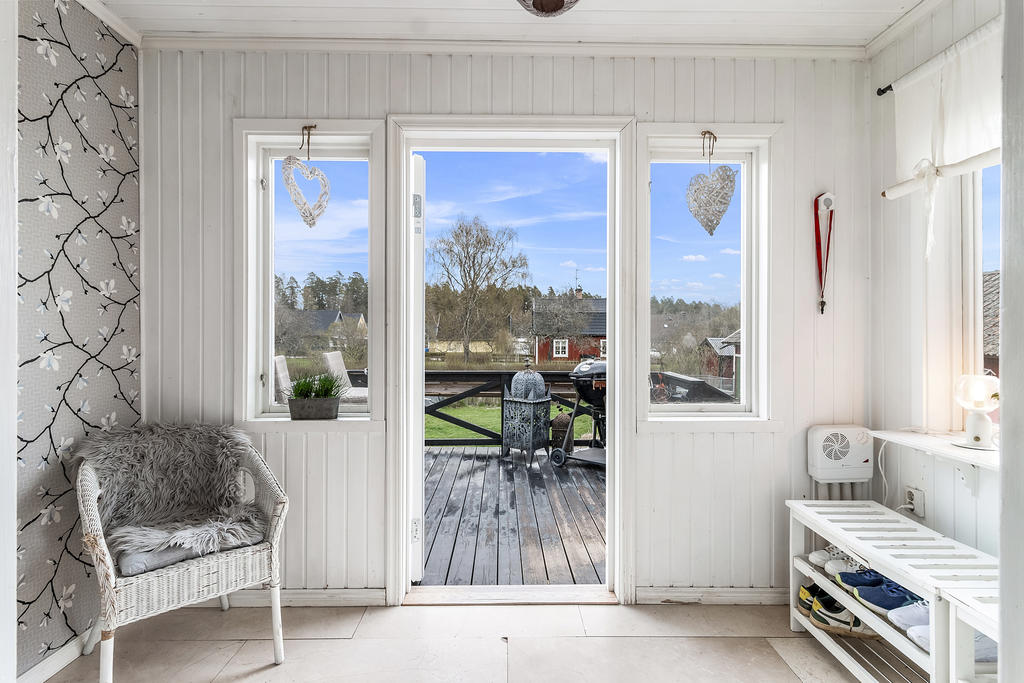 Hall ut mot entrén