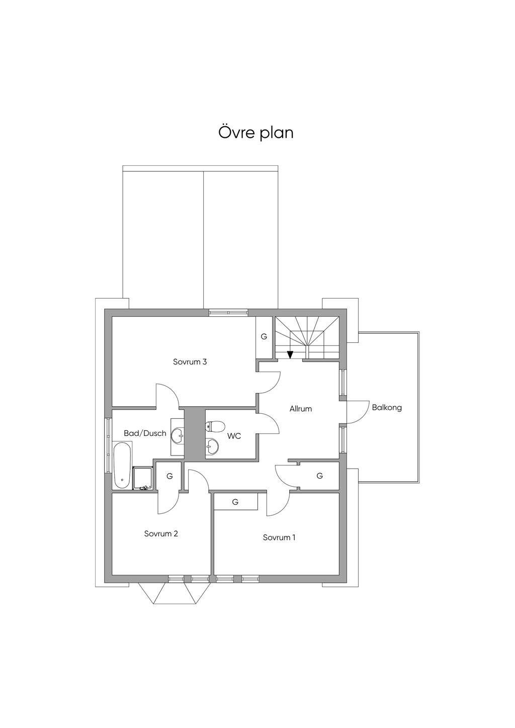Övre plan
