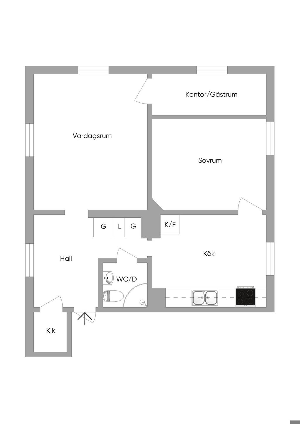 Dagens planlösning