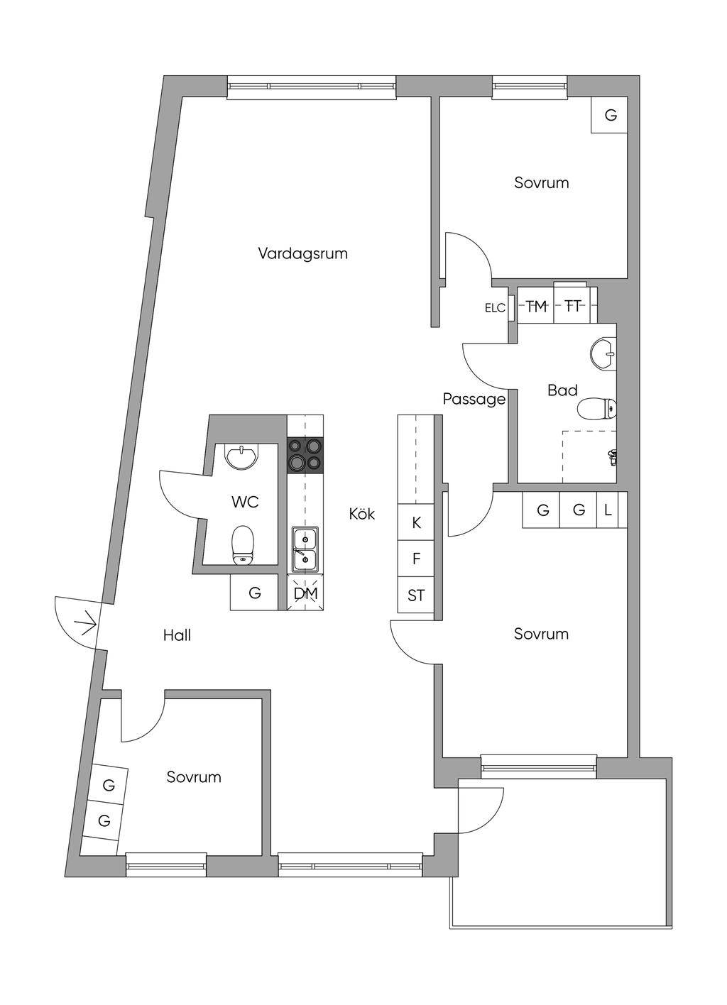 Planlösning