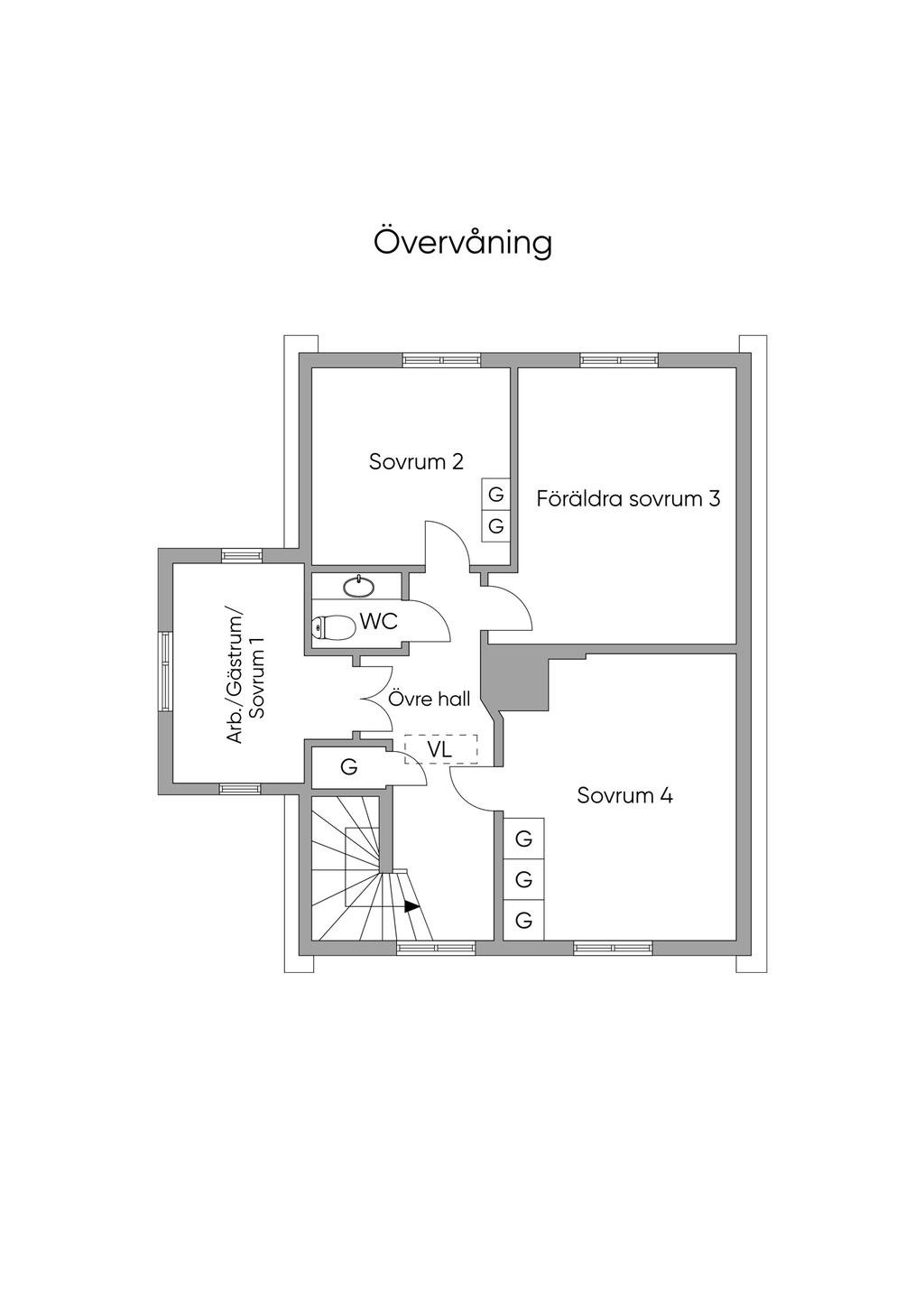 Övre plan