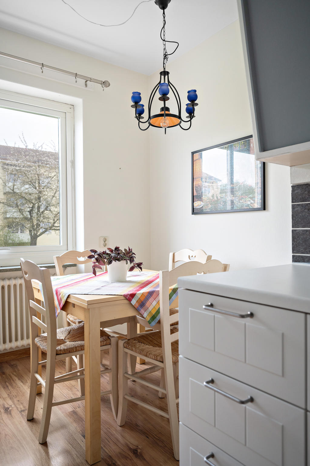 Matplats i samband med köket