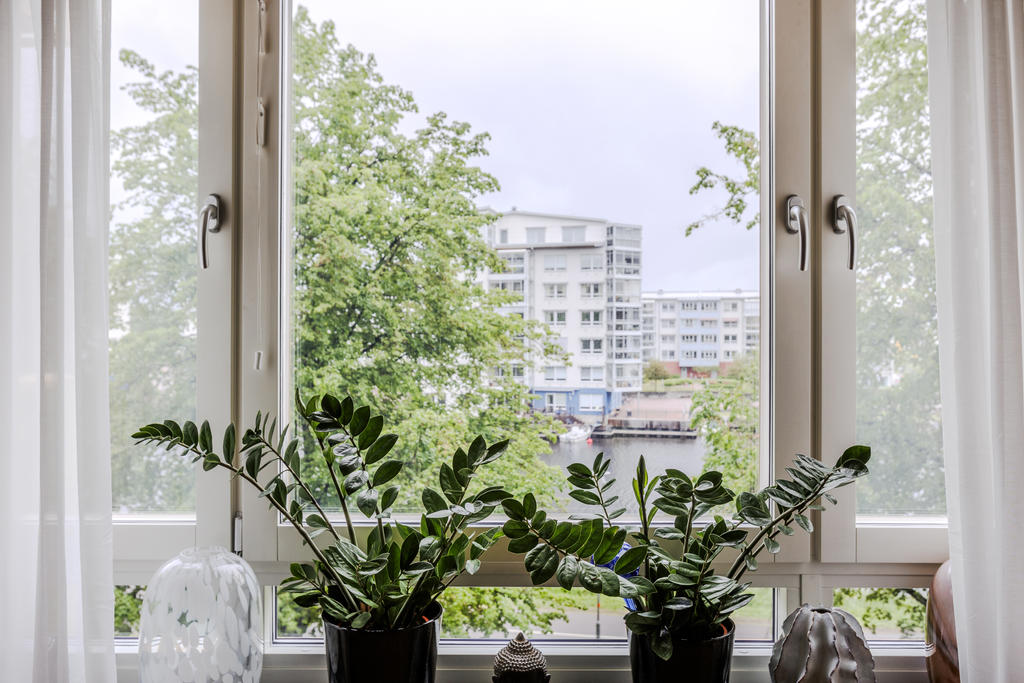 Vy från vardagsrum