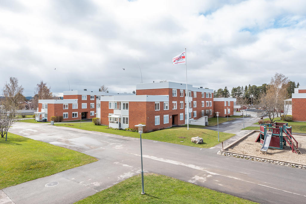 Utsikt från balkongen!