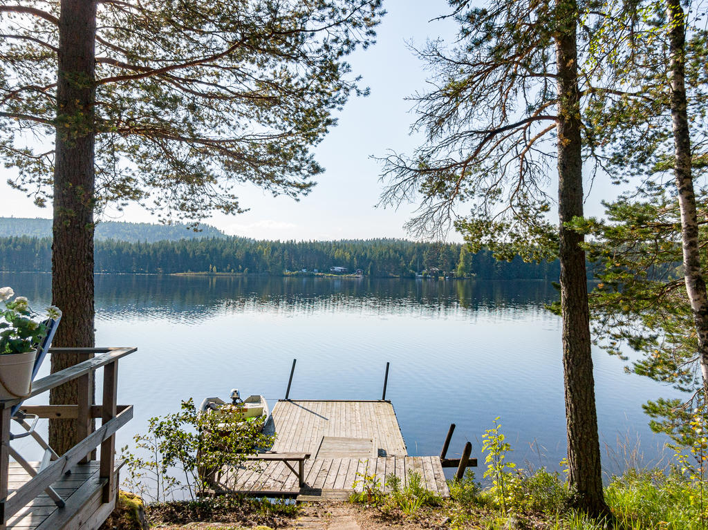Bryggan sedd från storstugan