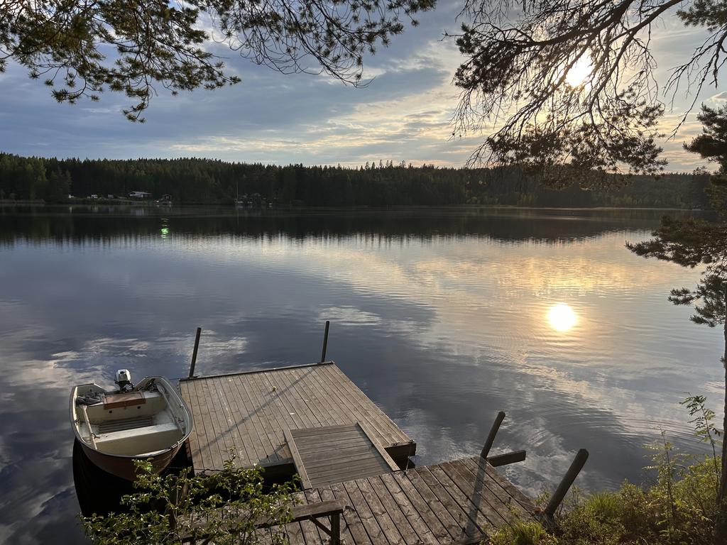 Säljarens bild på när kvällssolen skiner in!