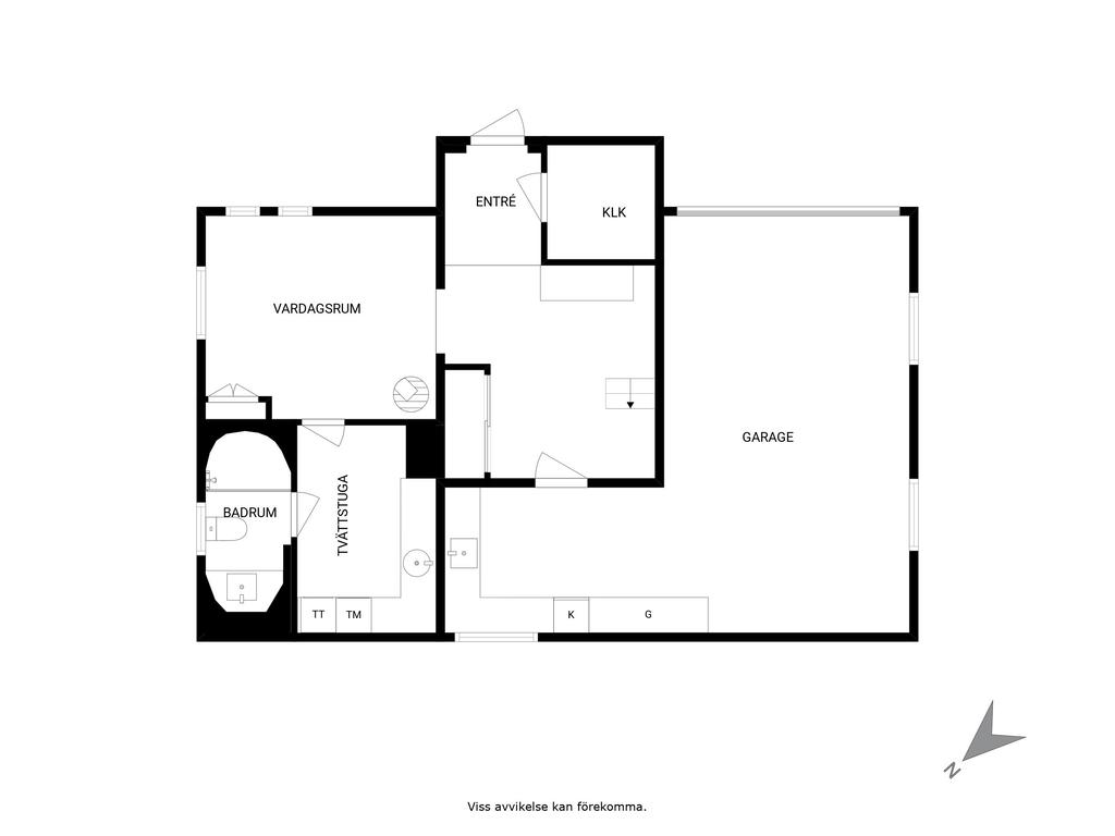 Planritning källarplan