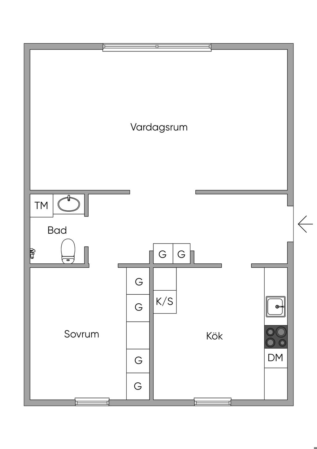 Planlösning