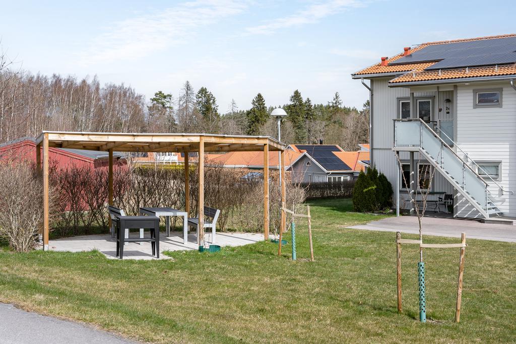 Gemensam grillplats i området