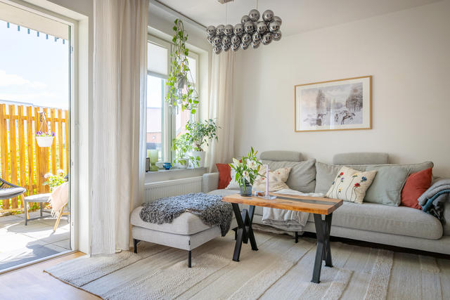 Fantastiskt ljusinsläpp från stora fönsterpartier 