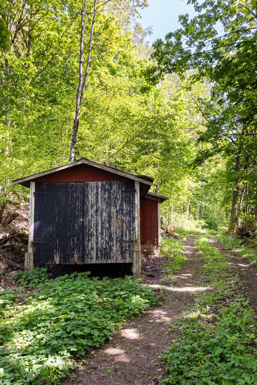 Litet extra förråd.