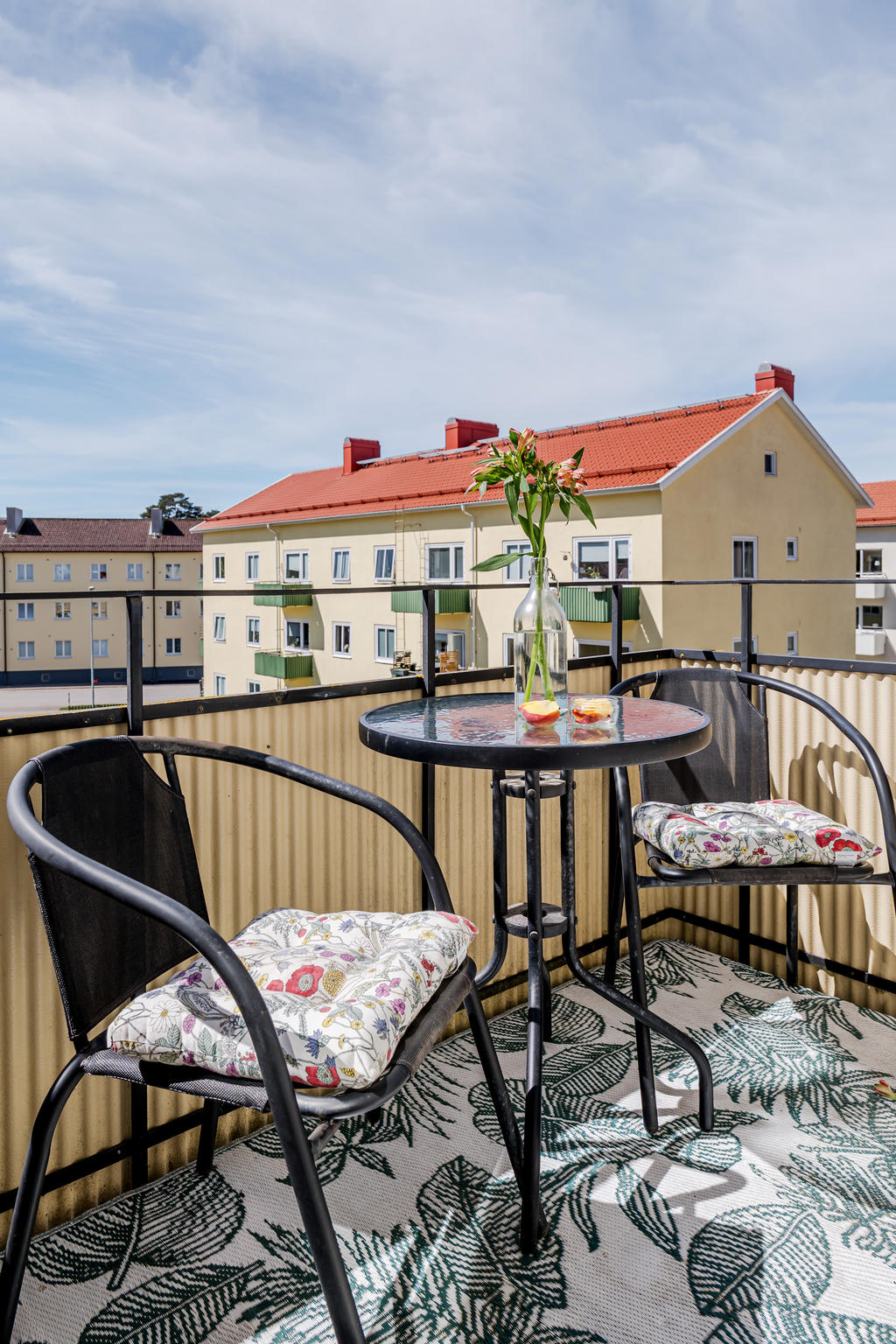 Perfekt solläge och fri utsikt