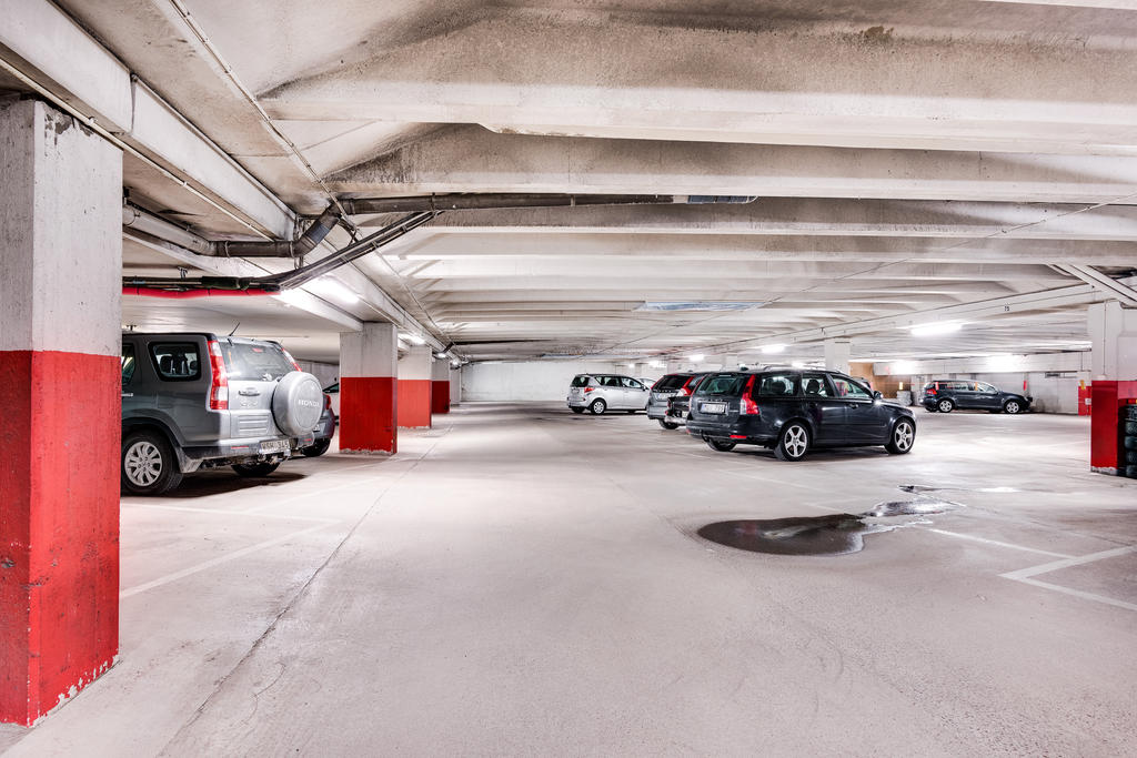 Garageplats ingår i avgiften 