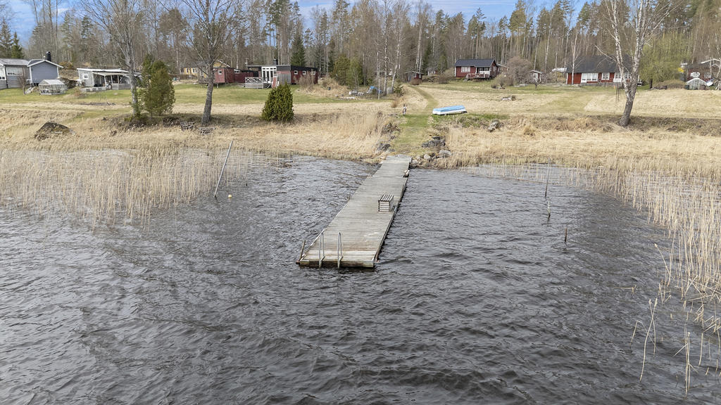 Ett stenkast till bad i sjön