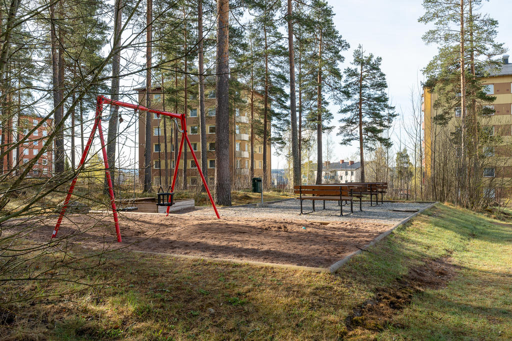 Lekpark precis utanför