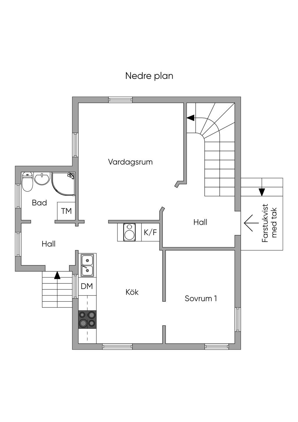 Nedre plan
