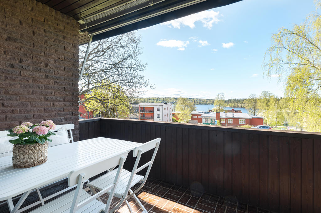 Utsikt från balkong