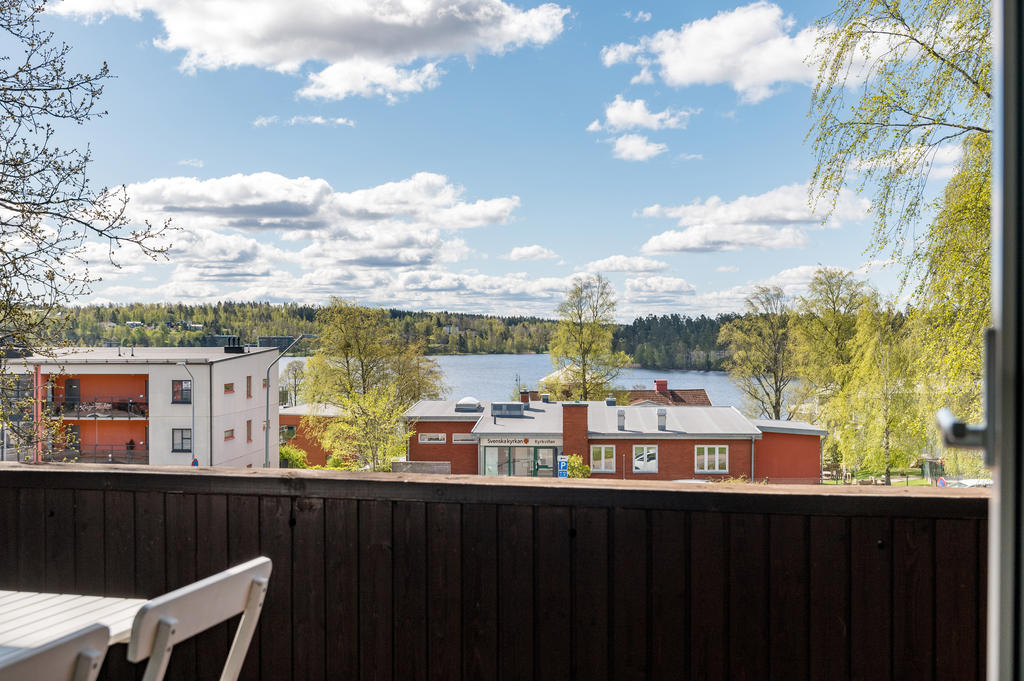 Utsikt från balkong