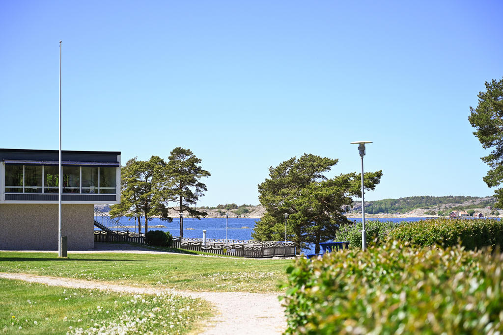 Vyn precis utanför lägenheten!