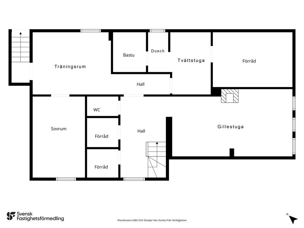 Planlösning källare