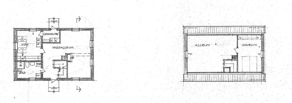 Planritning från kommunen på Bostadshus. Avvikelser kan förekomma