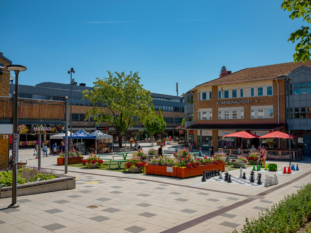 Livfullt torg