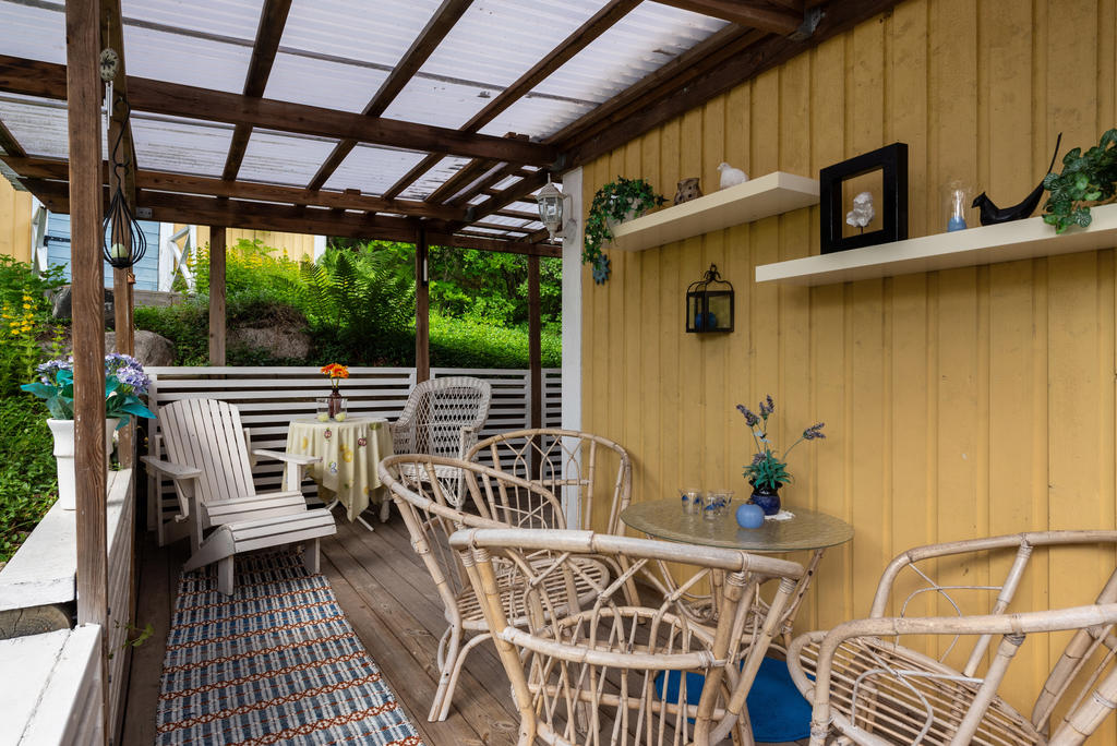 Veranda under tak