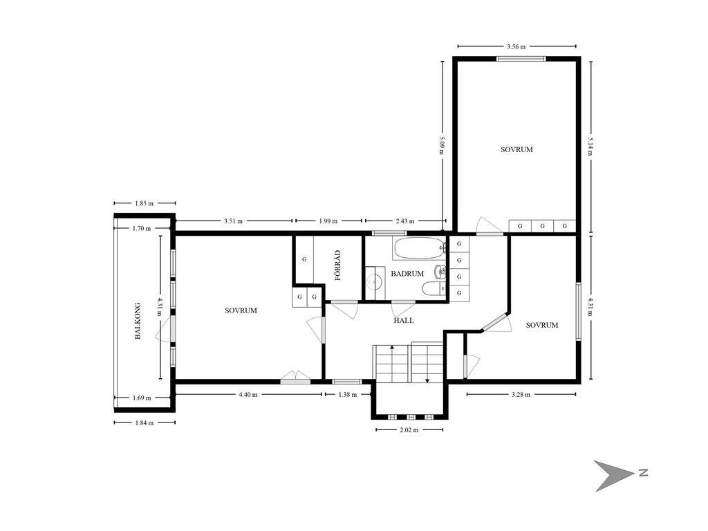 Övre plan
