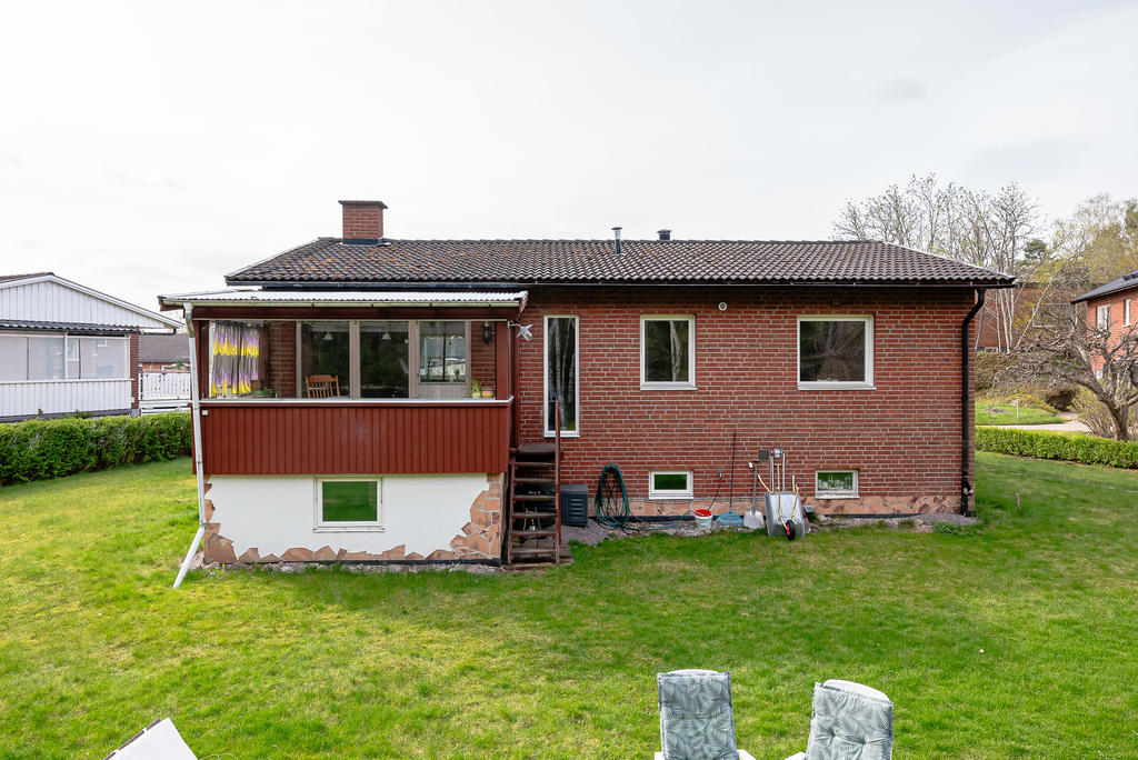 Husets baksida