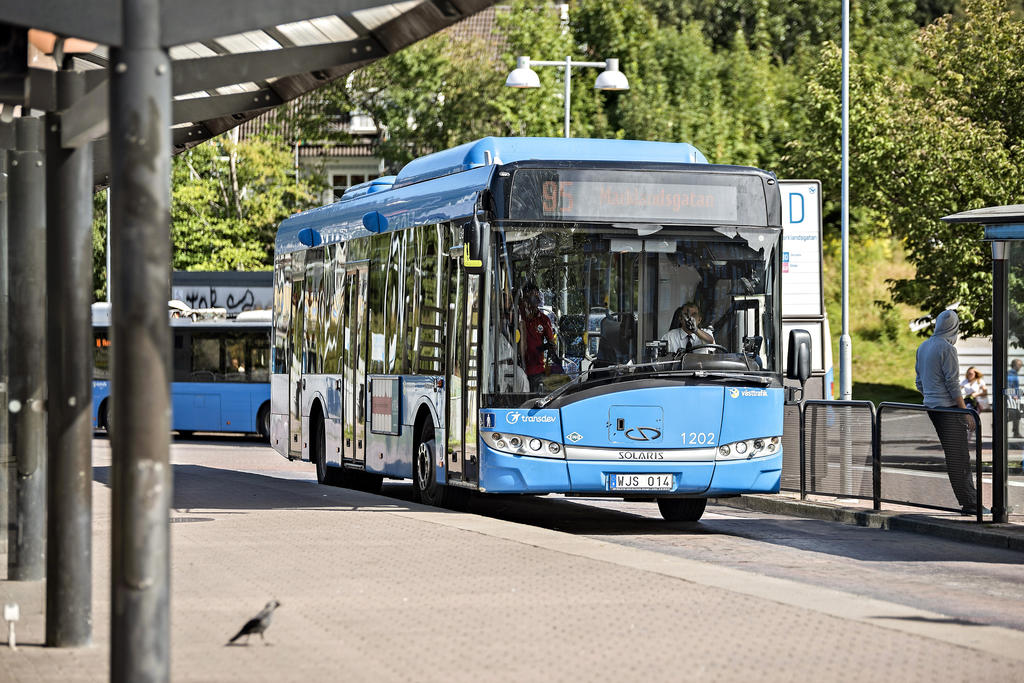 Bra bussförbindelser från Pilegården (ca 500 m)