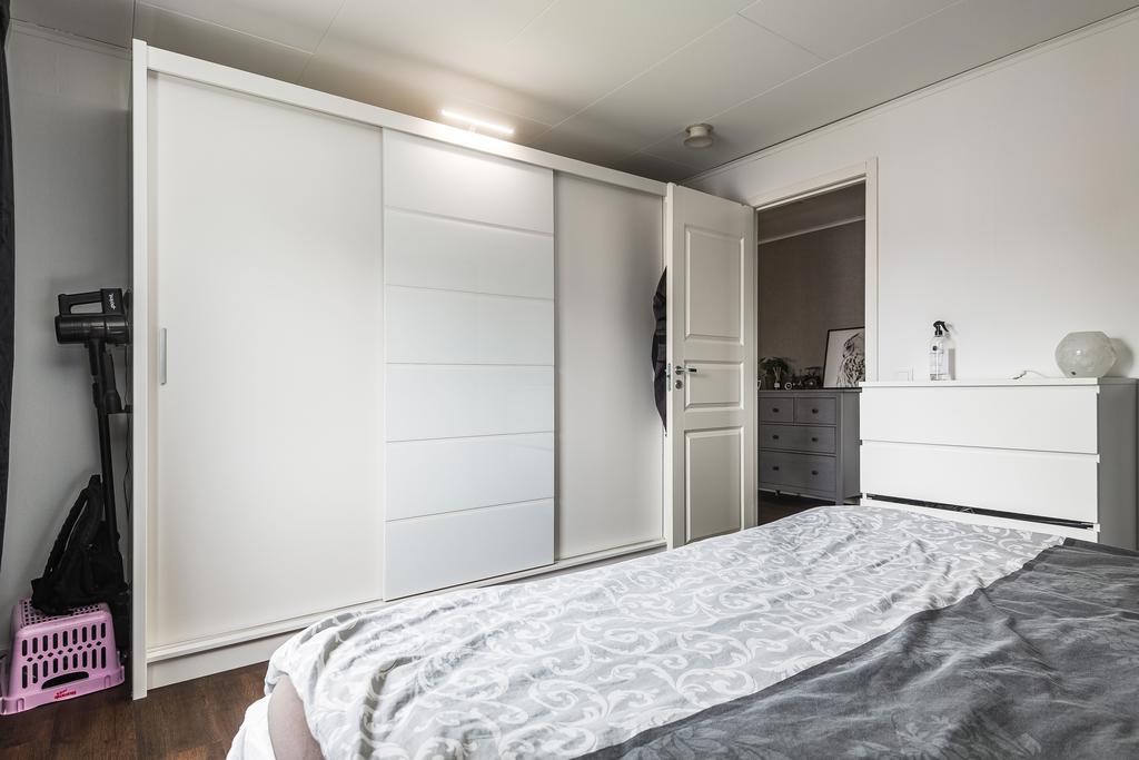 Garderob lämnas kvar