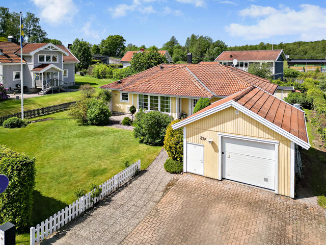Enplansvilla med perfekt tomt. 