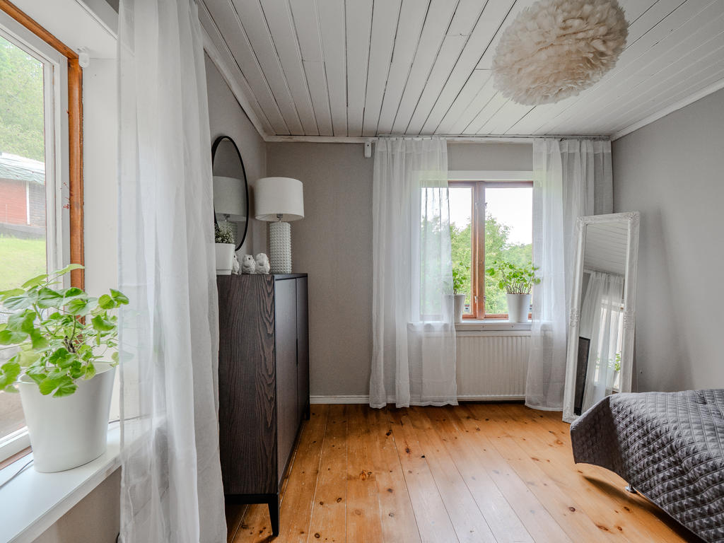Sovrummet på nedervåningen