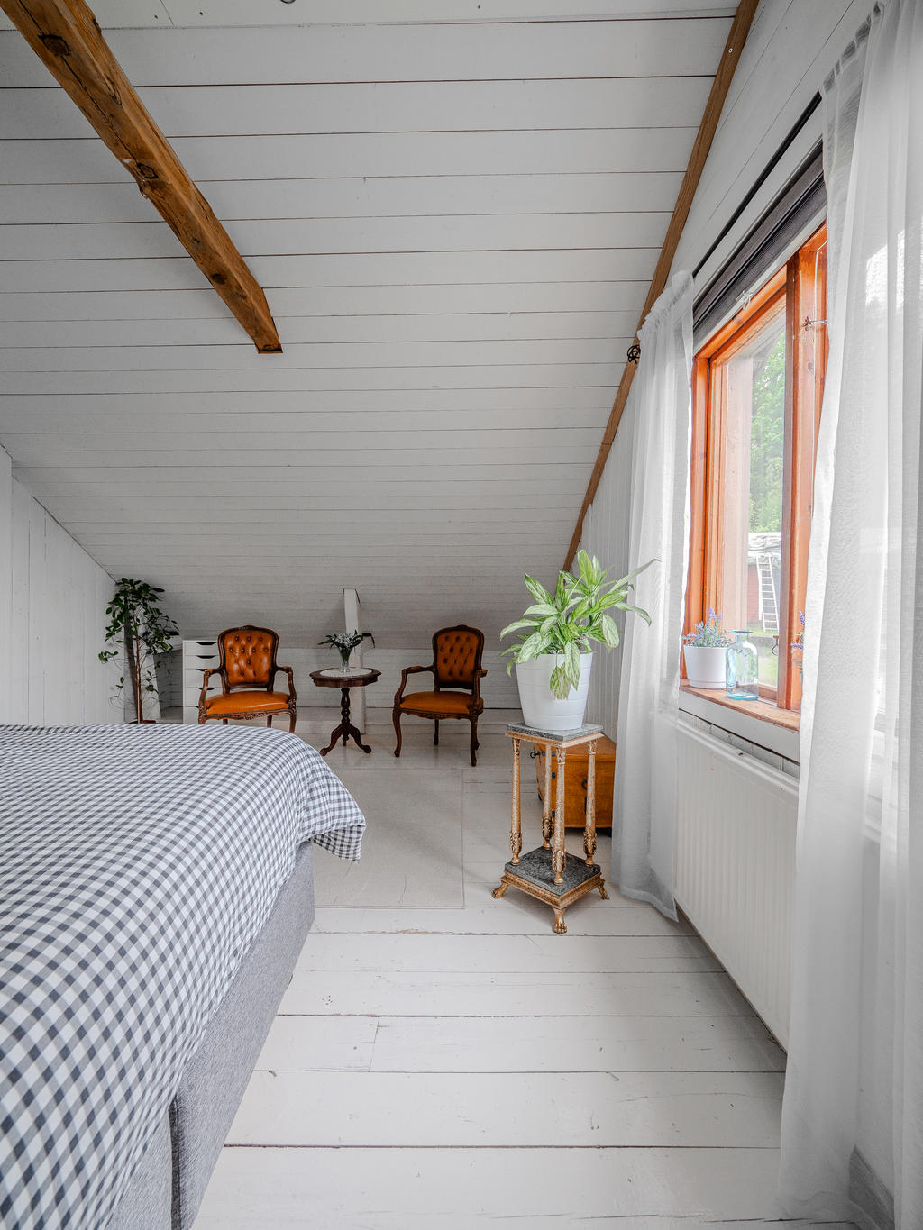 Sovrummet på övervåningen