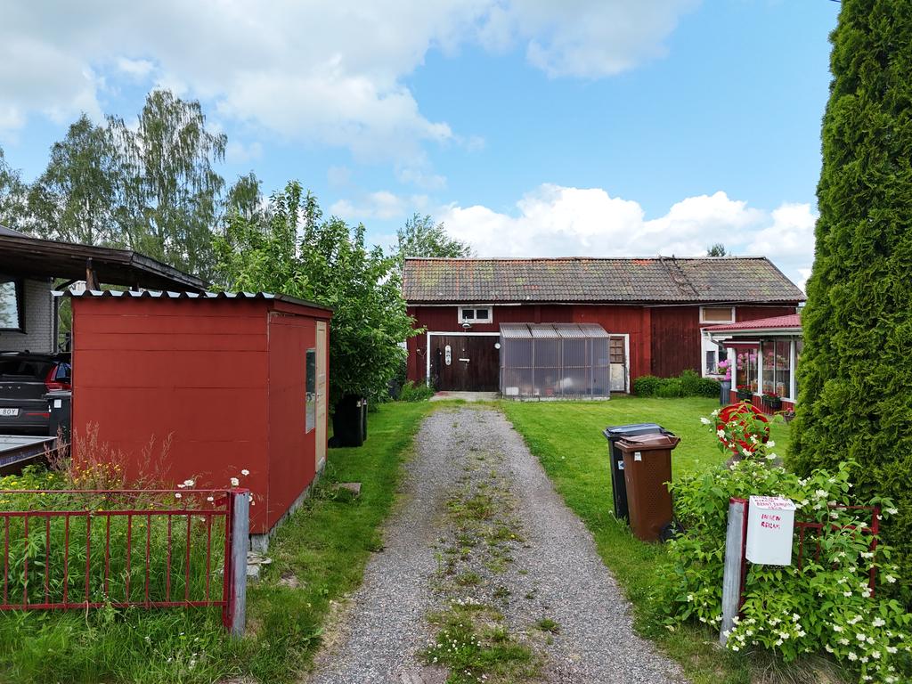 Entré på framsidan. 