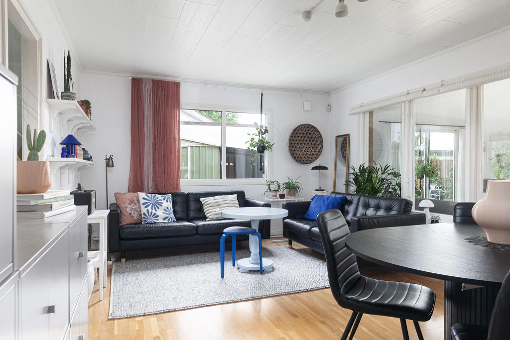 Allrum med plats för matbord och större sällskap