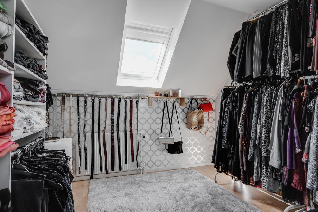 Walk in closet/ sovrum 