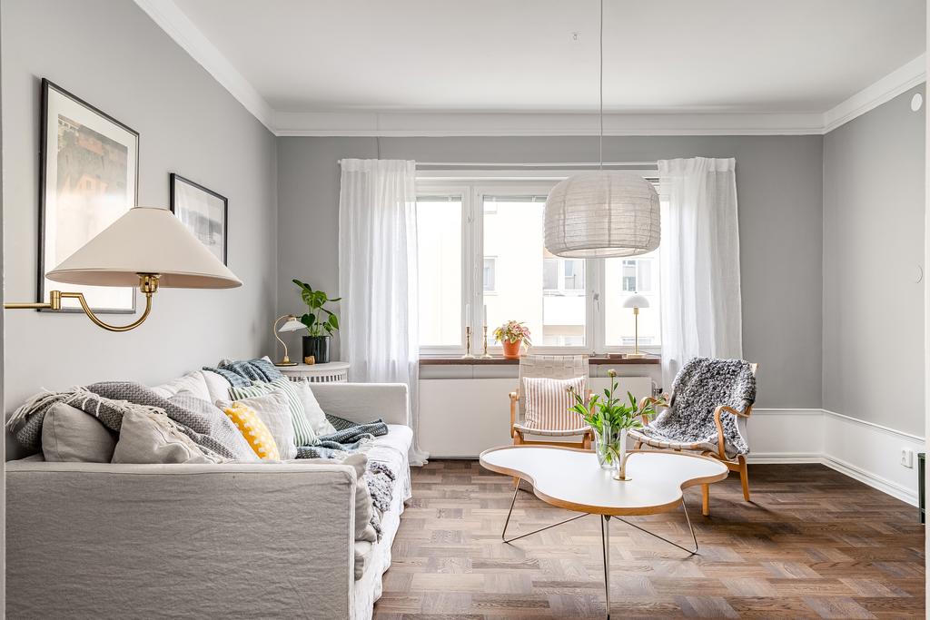 Härligt ljusinsläpp från söder