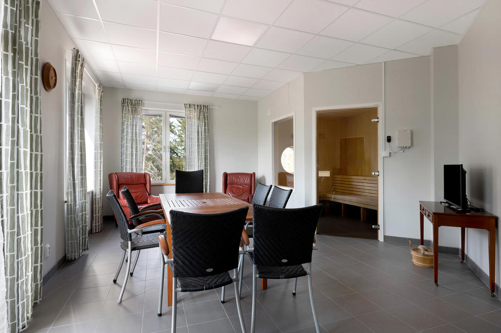 Lounge utanför bastu