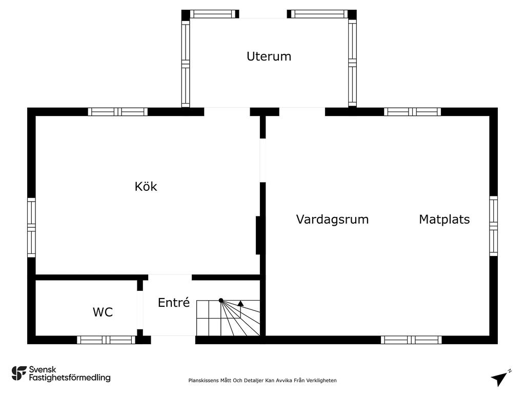 Planritning första plan 