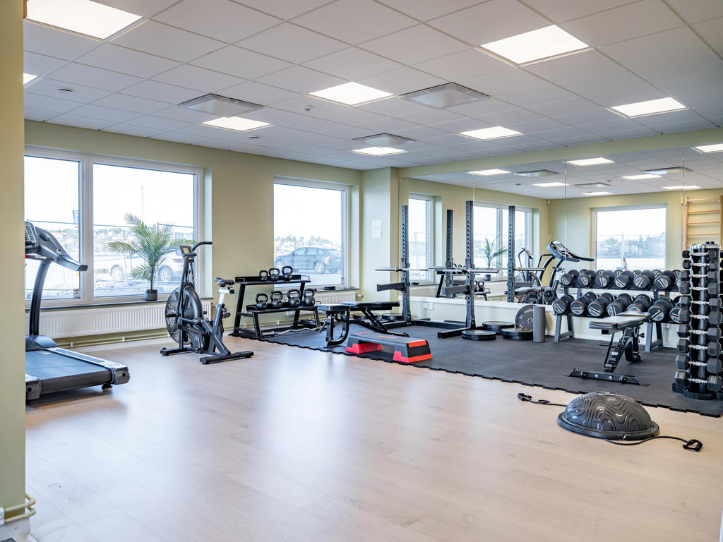 Gemensamt gym i föreningen