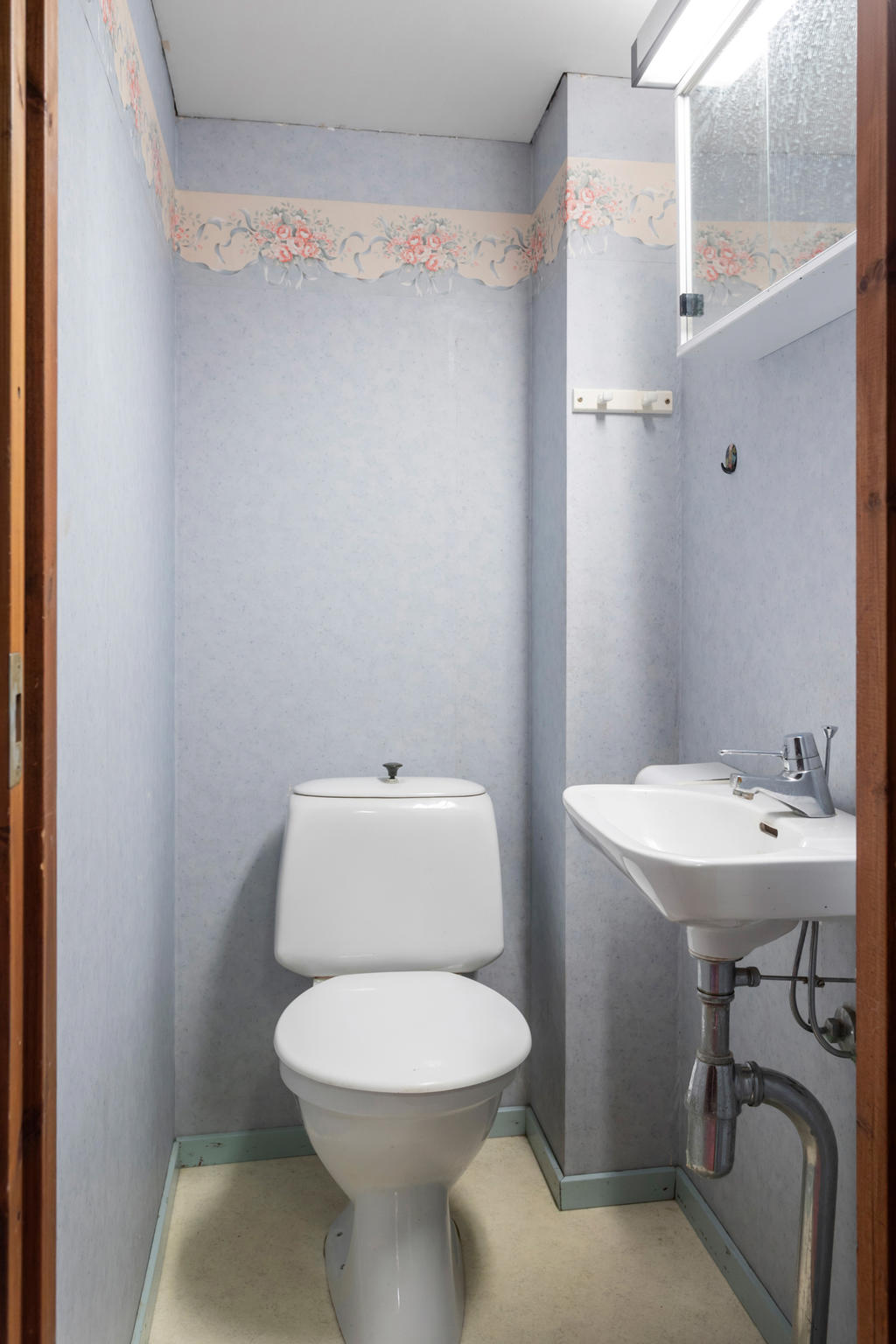 WC i källarvåningen