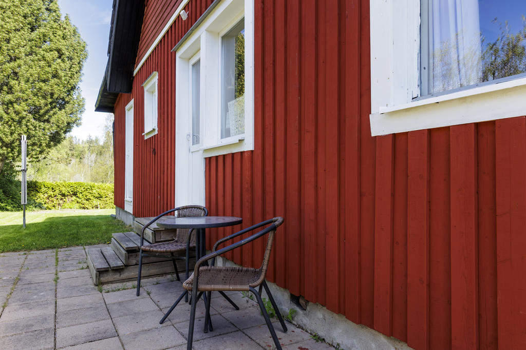 Uteplats utanför kök