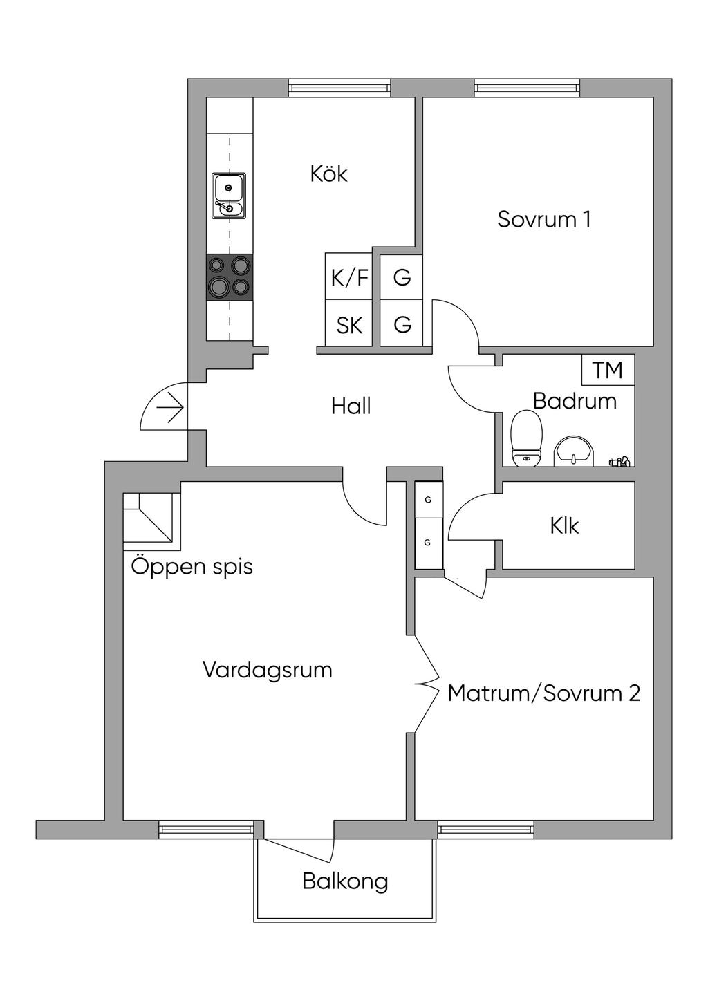 Planlösning