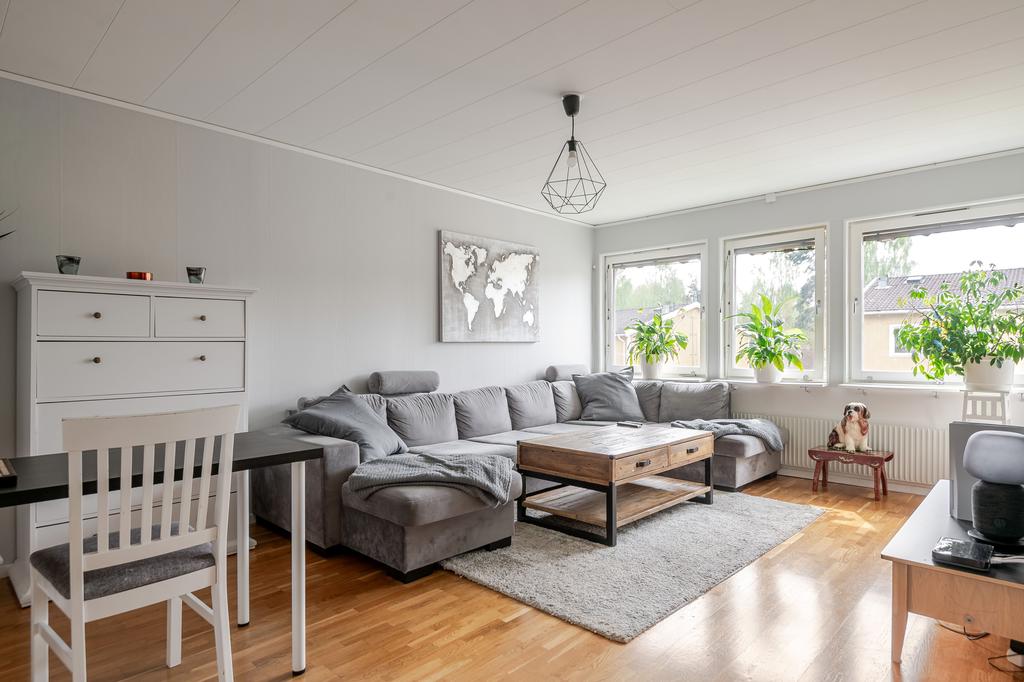 Vardagsrum på ovanvåningen