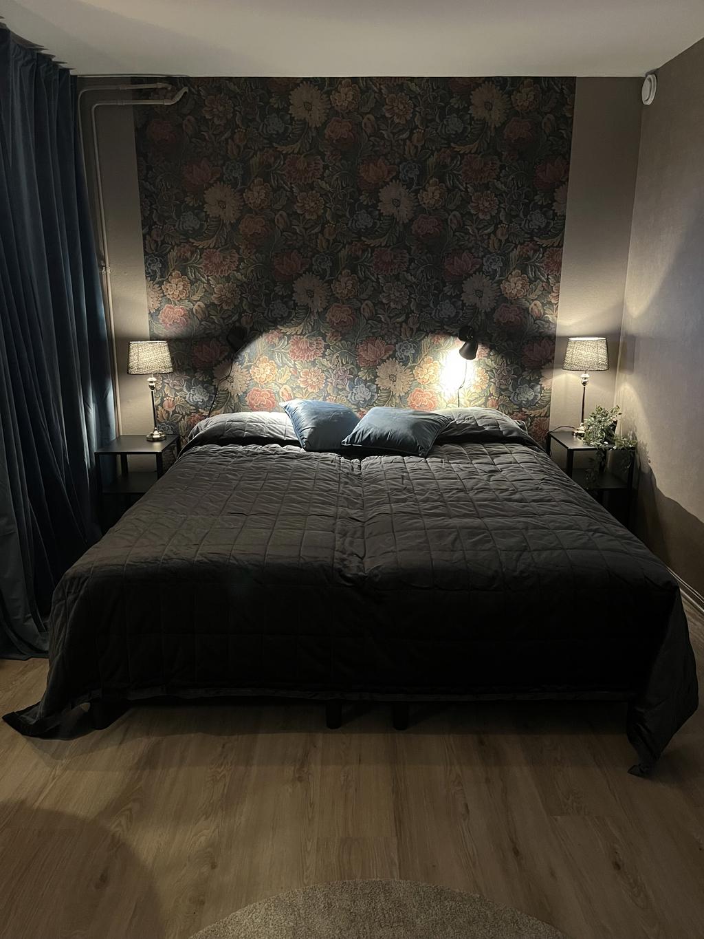 Gästrum med hotell-känsla, som medlemmar i föreningen kan nyttja 
