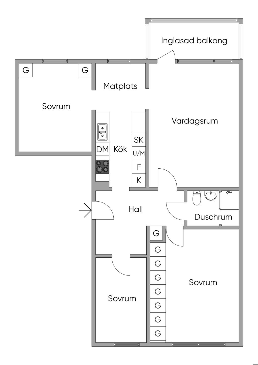 Planlösning